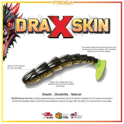  [NJ5301] NINJX DRAXSKIN SOFT PLASTIC LURE