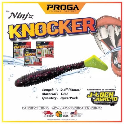 NJ5302 - NINJX KNOCKER Soft Plastic lure