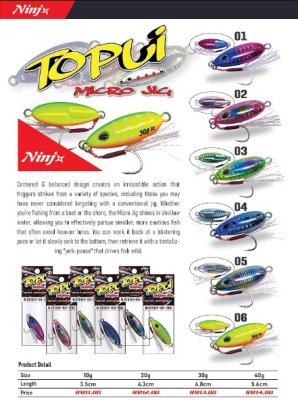 NJ5502 - NINJX TOPUI MICRO JIG 