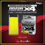 NINJX RAZOR-X4 POWER BRAID [PREMIUM FW CASTING SERIES] (6)
