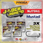 NJ7041 - J-LOCK JIGHEAD SUPER TOURNAMENT SPECIAL•MUSTAD PREMIUM HOOK