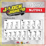 NJ7041 - J-LOCK JIGHEAD SUPER TOURNAMENT SPECIAL•MUSTAD PREMIUM HOOK (1)