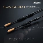 NINJX SASORI 2 section Luring Rods (3)